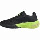 Adidas Barricade Clay Black Lucid Lemon Sneakers