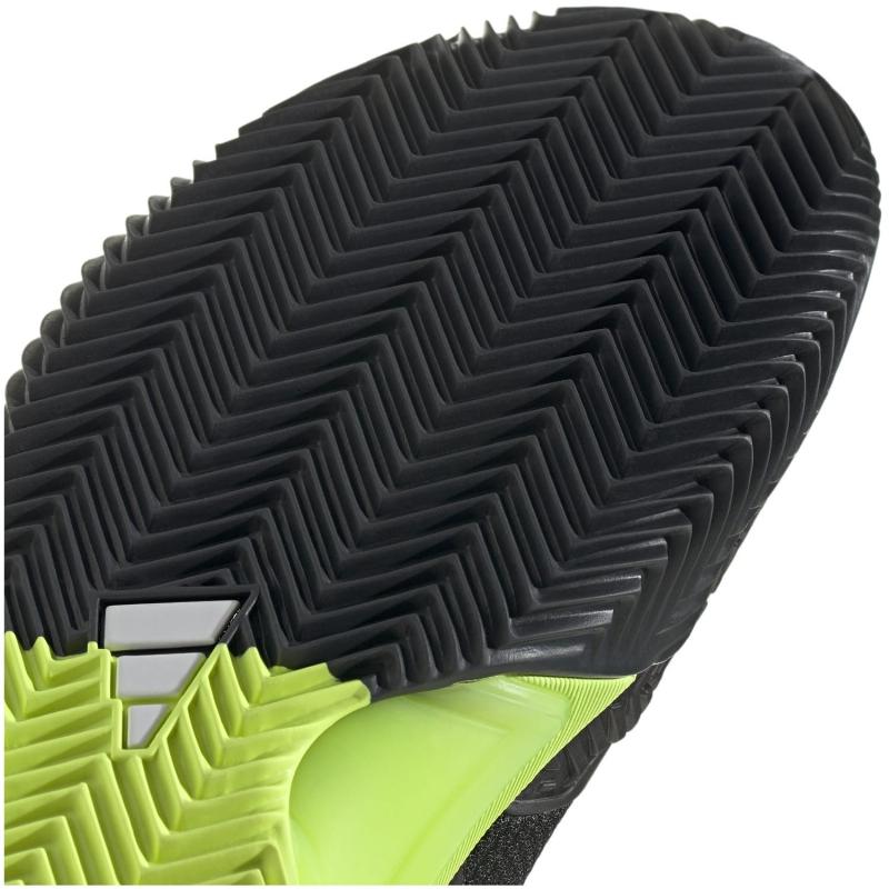 Adidas Barricade Clay Black Lucid Lemon Sneakers