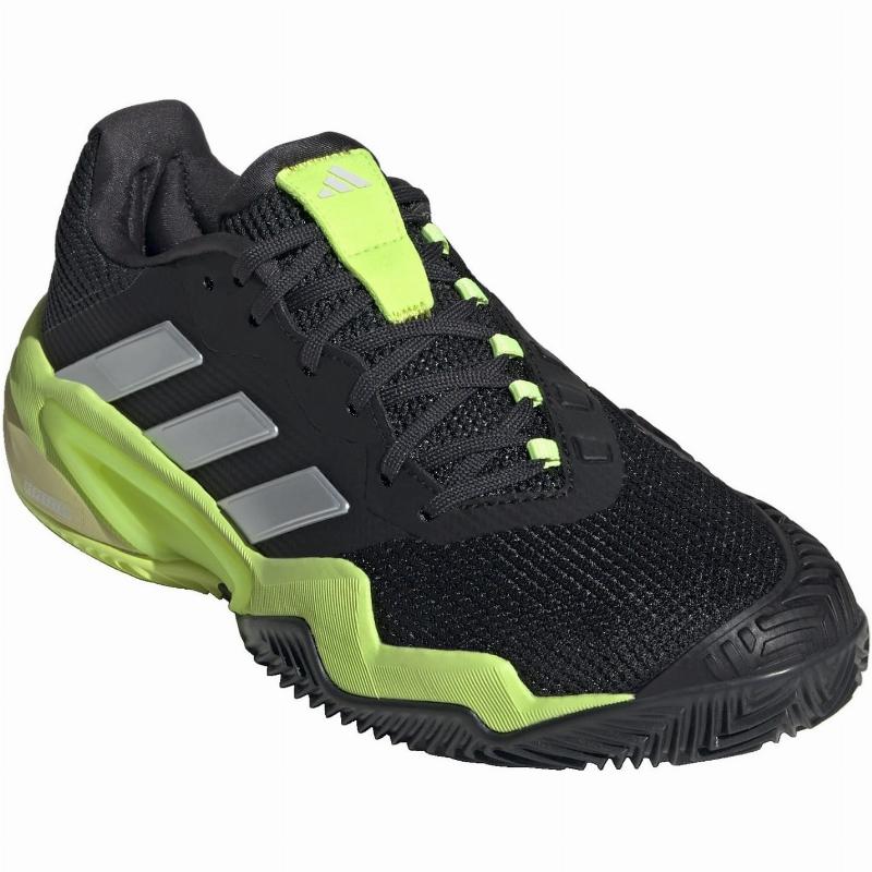 Adidas Barricade Clay Black Lucid Lemon Sneakers