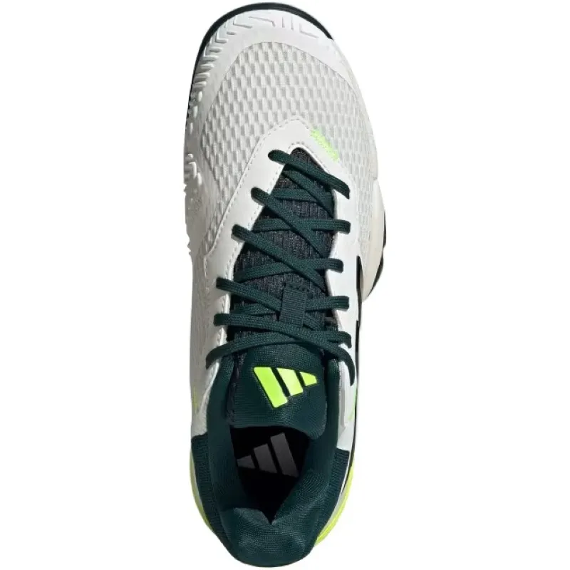 Adidas Barricade K White Black Green Junior Sneakers