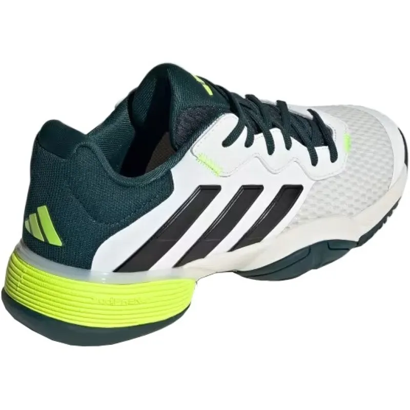 Adidas Barricade K White Black Green Junior Sneakers