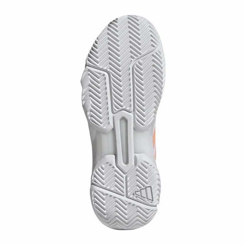 Adidas CourtJam Control 3 White Orange Women''''s Sneakers