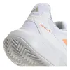 Adidas CourtJam Control 3 White Orange Women''''s Sneakers
