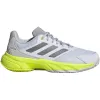 Adidas CourtJam Control 3 White Silver Lucid Lemon Women's Sneakers