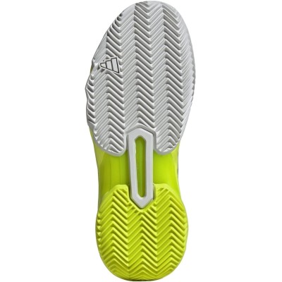Adidas CourtJam Control 3 White Silver Lucid Lemon Women''s Sneakers
