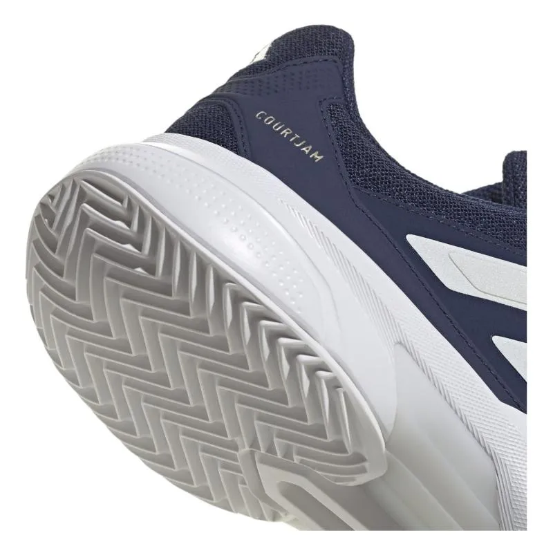 Adidas CourtJam Control 3 Clay Dark Blue White Sneakers