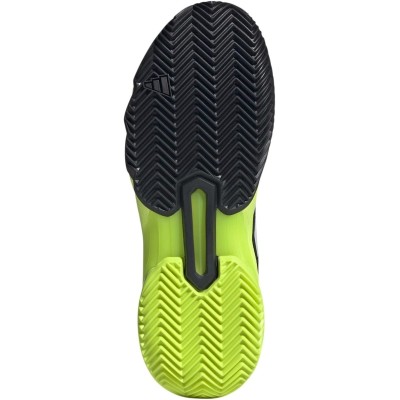 Adidas CourtJam Control Clay Carbon Lucid Lemon Sneakers