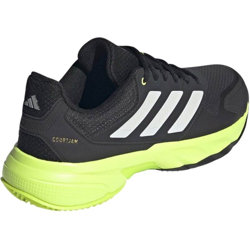 Adidas CourtJam Control Clay Carbon Lucid Lemon Sneakers
