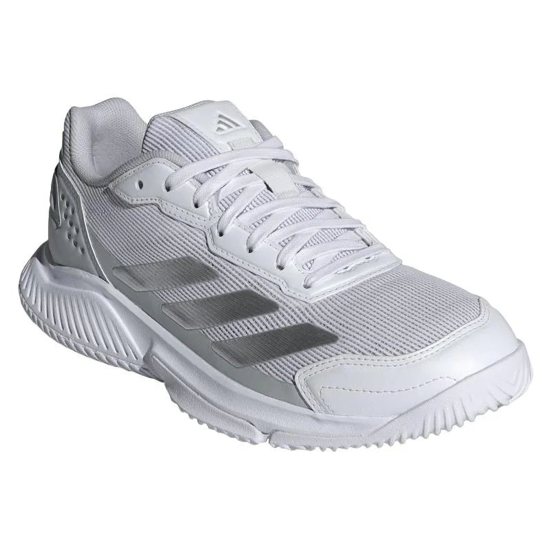 Adidas Courtquick Padel White Gray Women's Sneakers