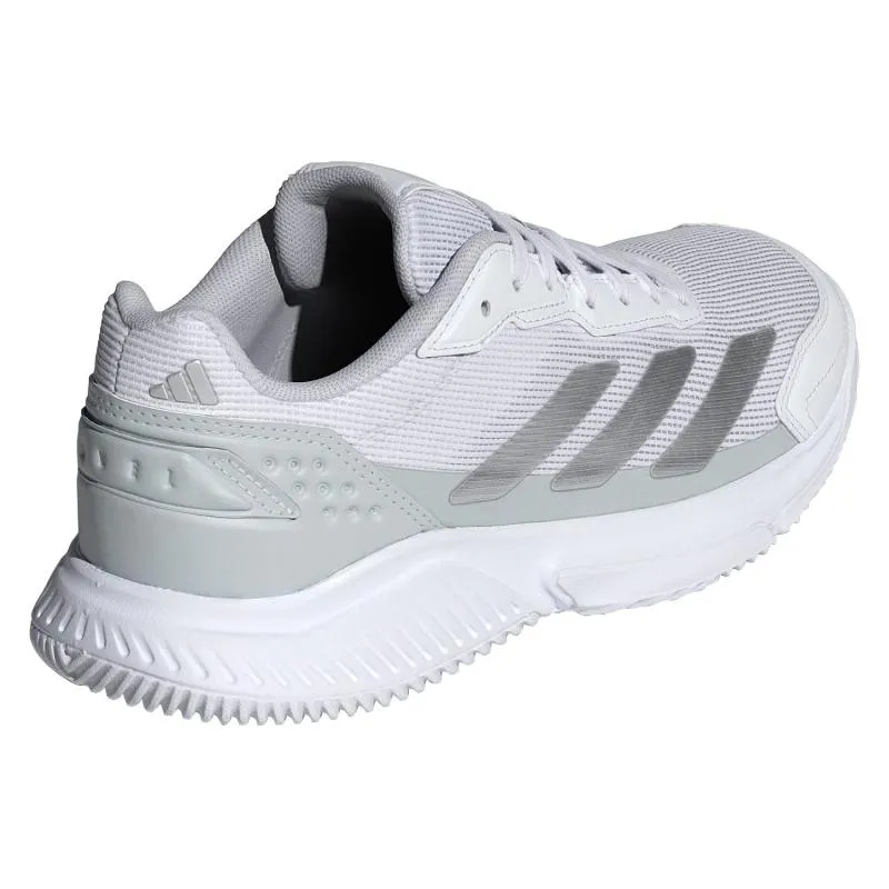 Adidas Courtquick Padel White Gray Women's Sneakers