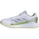 Adidas Courtquick Padel White Silver Green Women''s Sneakers