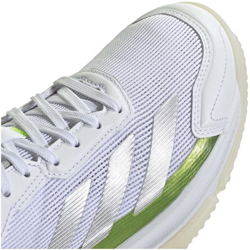 Adidas Courtquick Padel White Silver Green Women''s Sneakers