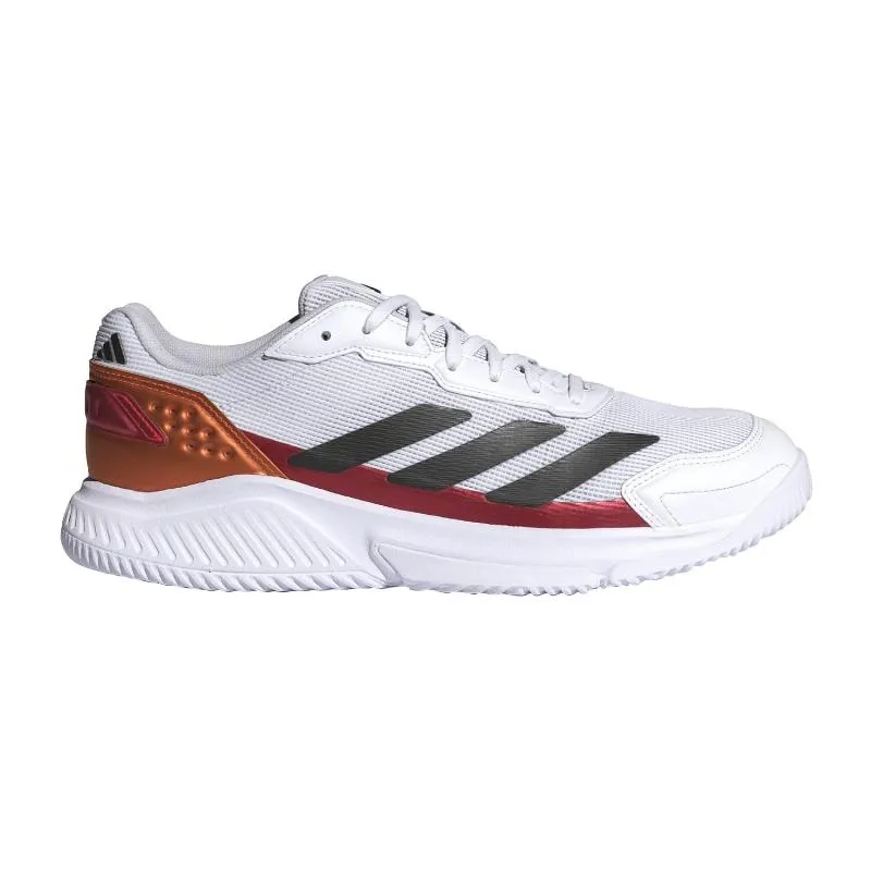 Adidas Courtquick Padel White Red Copper Sneakers