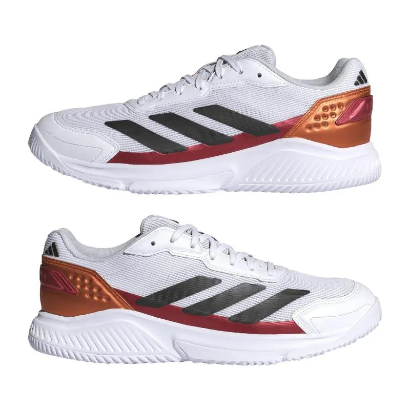 Adidas Courtquick Padel White Red Copper Sneakers