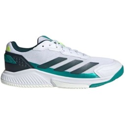 Adidas Courtquick Padel White Green Sneakers