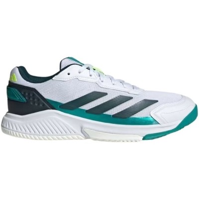 Adidas Courtquick Padel White Green Sneakers