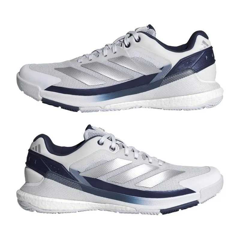 Adidas Crazyquick Boost Padel White Blue Sneakers