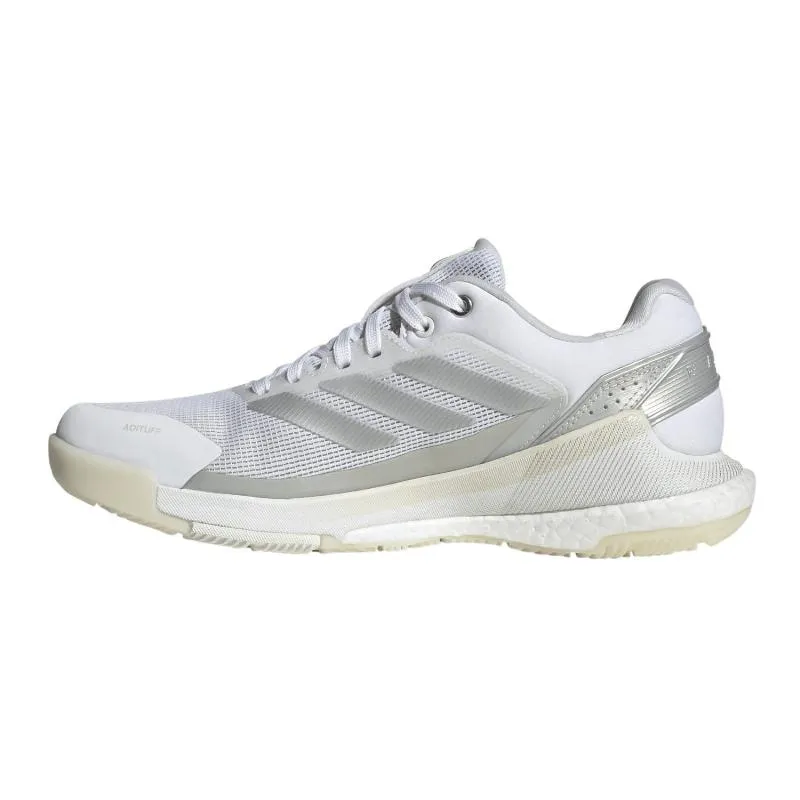 Adidas Crazyquick Boost Padel White Gray Women''''s Sneakers