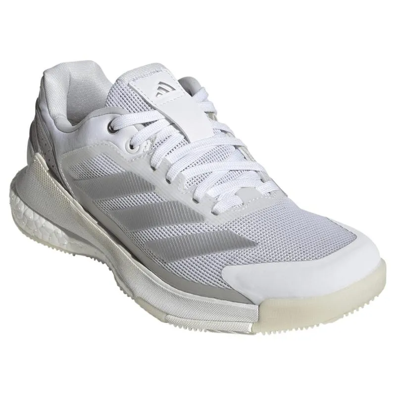 Adidas Crazyquick Boost Padel White Gray Women''''s Sneakers