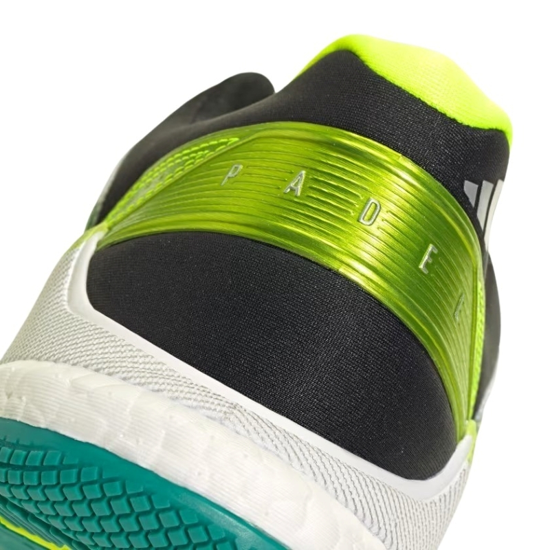 Adidas Crazyquick Boost Padel White Black Green Sneakers