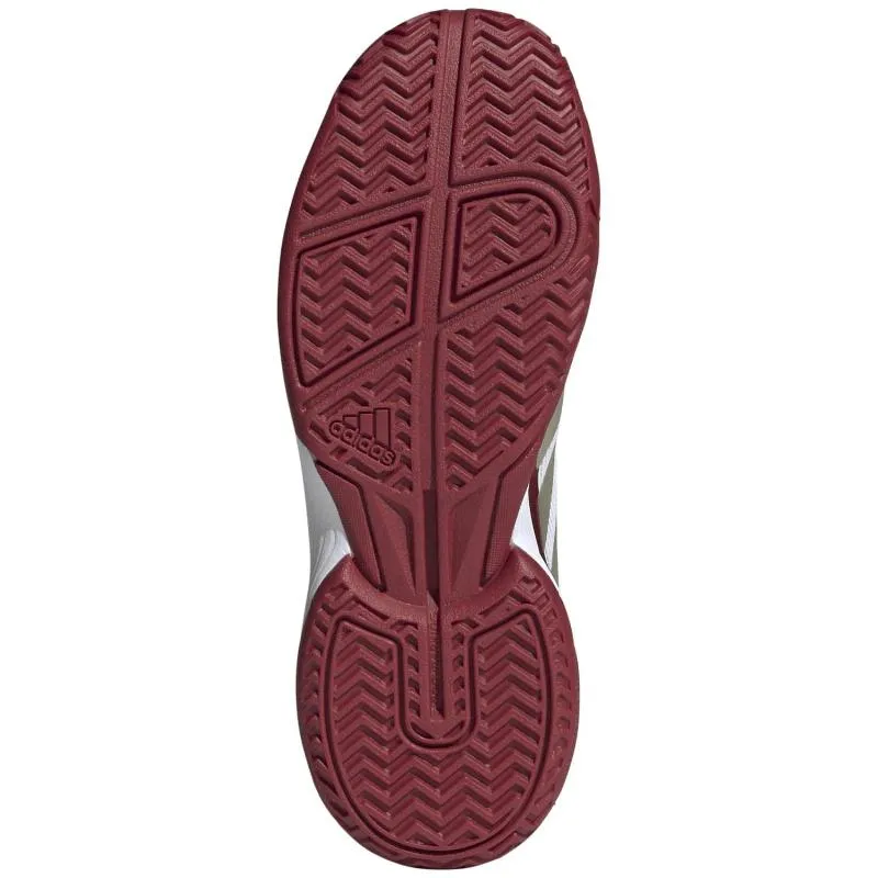 Adidas Crazyquick Padel White Red Junior Sneakers