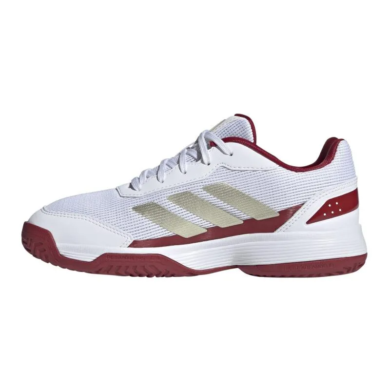 Adidas Crazyquick Padel White Red Junior Sneakers