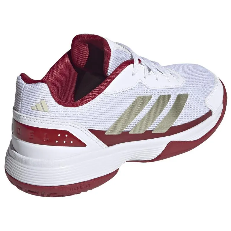 Adidas Crazyquick Padel White Red Junior Sneakers