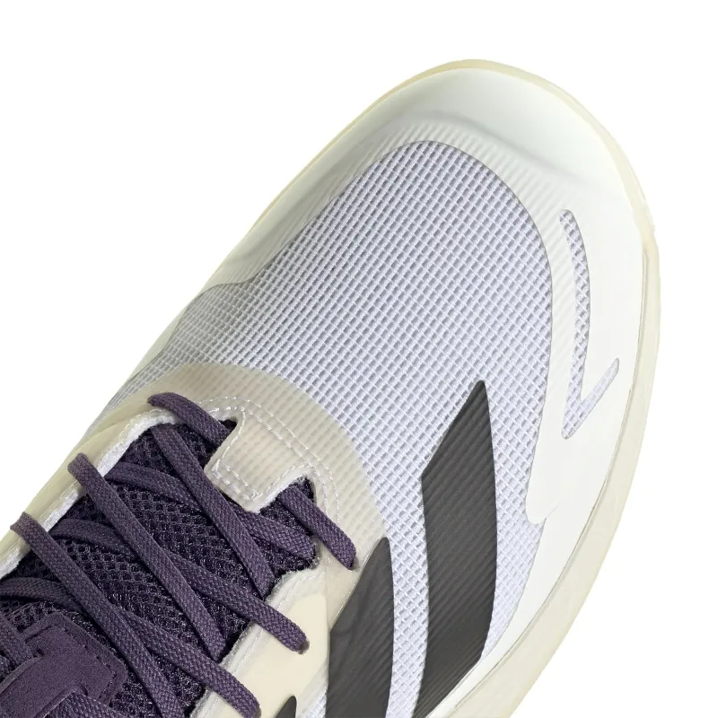 Adidas Defiant Speed 2 White Black Violet Sneakers