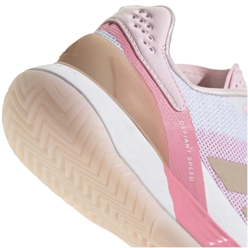 Adidas Defiant Speed 2 Pearl White Sneakers Pink Women