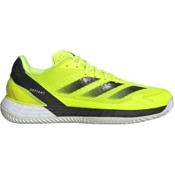 Adidas Defiant Speed 2 Clay Lucid Lemon Black Sneakers
