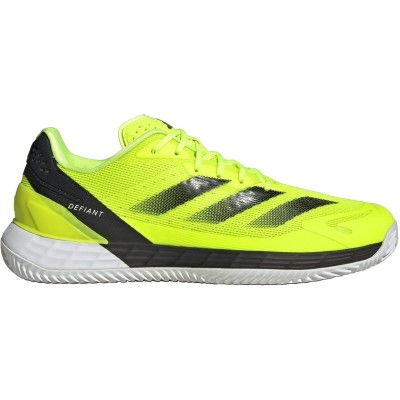 Adidas Defiant Speed 2 Clay Lucid Lemon Black Sneakers