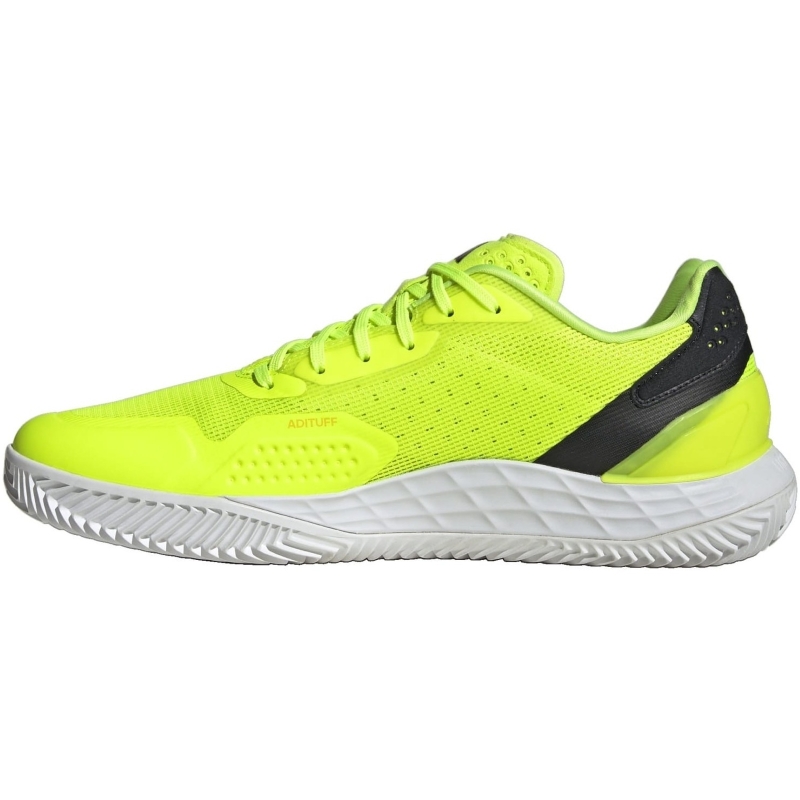 Adidas Defiant Speed 2 Clay Lucid Lemon Black Sneakers