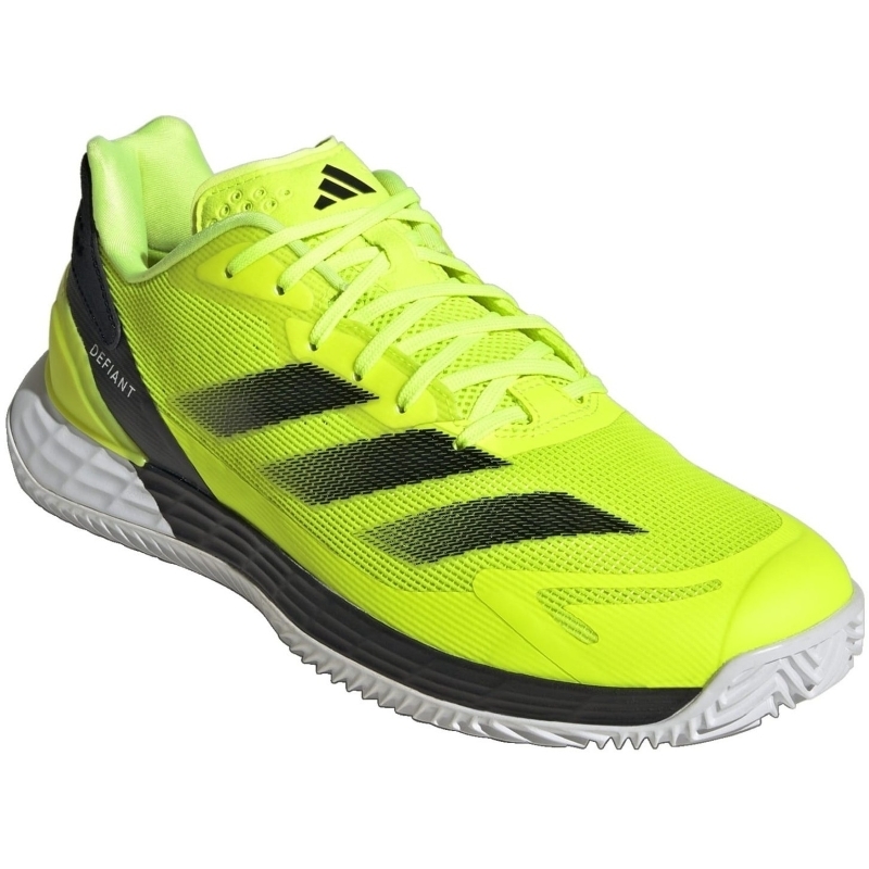 Adidas Defiant Speed 2 Clay Lucid Lemon Black Sneakers