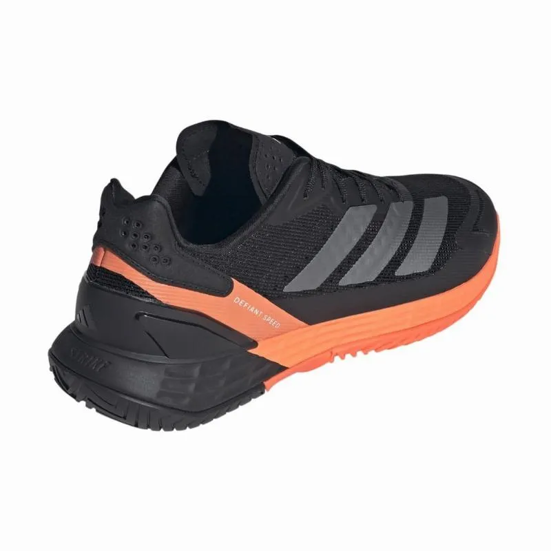 Adidas Defiant Speed 2 Black Orange Sneakers