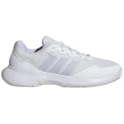 Zapatillas de Padel Adidas GameCourt 2 Blanco Azul Celeste Mujer