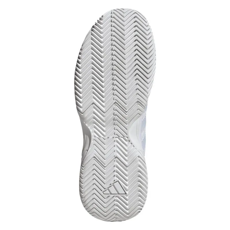 Zapatillas de Padel Adidas GameCourt 2 Blanco Azul Celeste Mujer