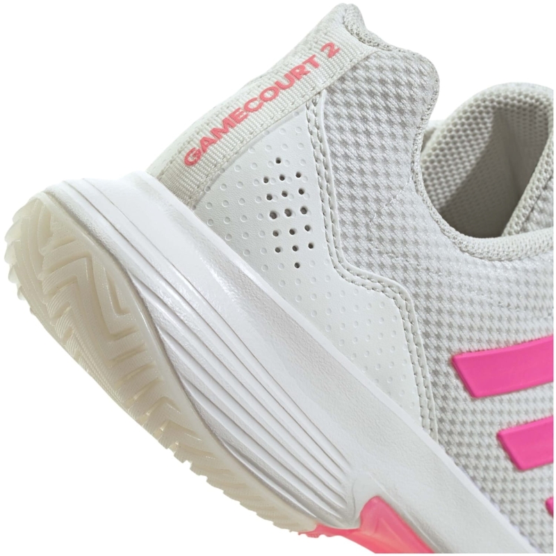 Adidas GameCourt 2 White Pink Women''s Sneakers