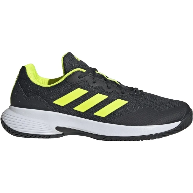 Adidas GameCourt 2 Carbon Lucid Lemon Sneakers