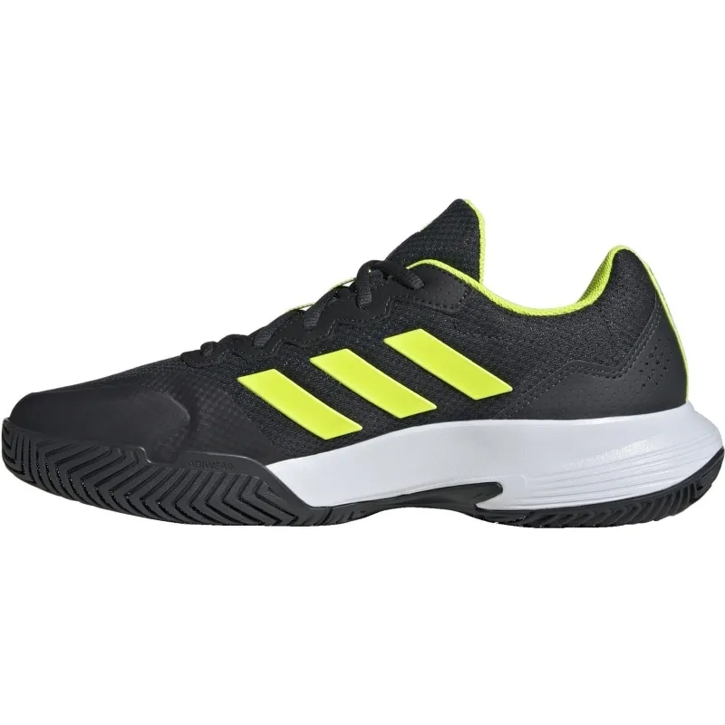 Adidas GameCourt 2 Carbon Lucid Lemon Sneakers