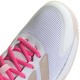 Adidas Ubersonic White Silver Pink Junior Sneakers