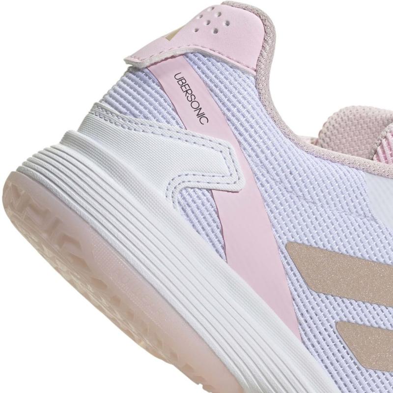Adidas Ubersonic White Silver Pink Junior Sneakers