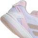 Adidas Ubersonic White Silver Pink Junior Sneakers