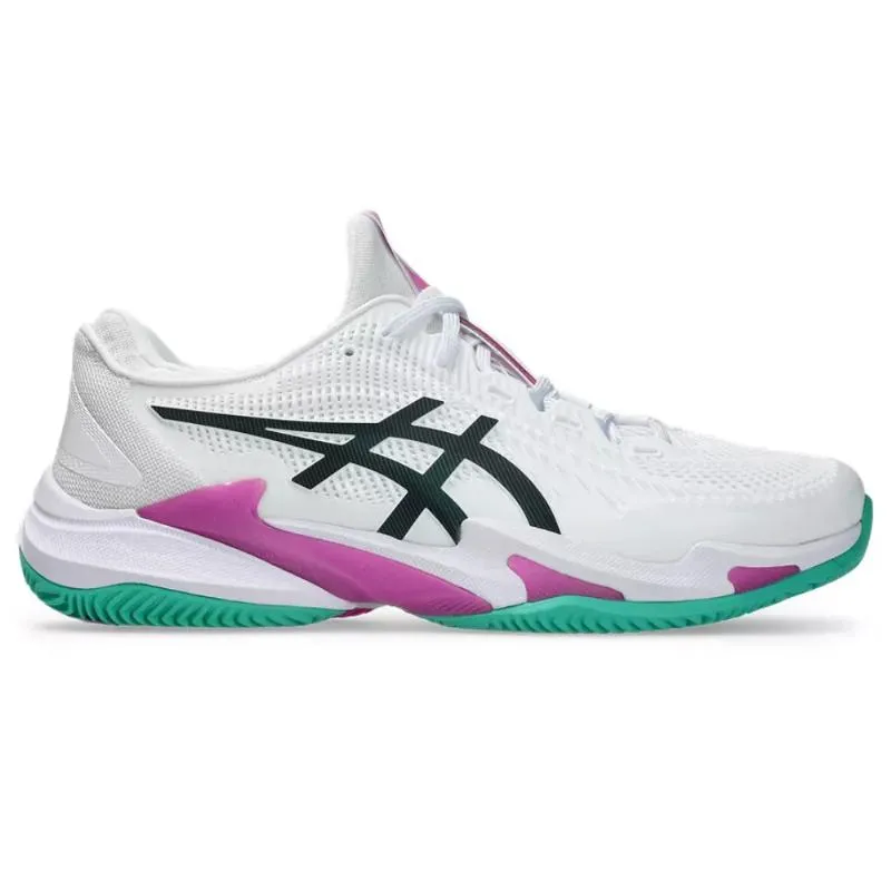 Asics Court FF 3 Clay White Pink Sakura Sneakers