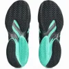 Asics Court FF 3 Clay Black Turquoise Sneakers