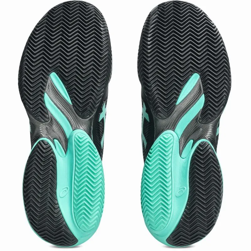 Asics Court FF 3 Clay Black Turquoise Sneakers
