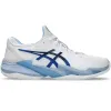 Asics Court FF 3 Novak Clay White Tuna Blue Sneakers