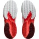 Asics Court FF 3 Novak Clay White Red Sneakers