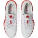 Asics Court FF 3 Novak Clay White Red Sneakers