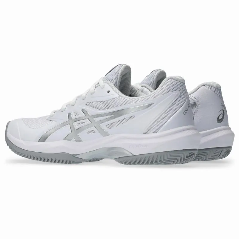 Asics Game FF Clay White Silver Women''''s Sneakers