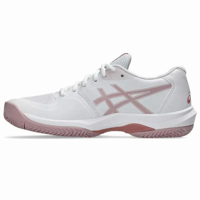 Asics Game FF Clay White Pink Morganite Women's Sneakers